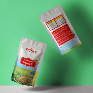 Beras merah organik wellfarm