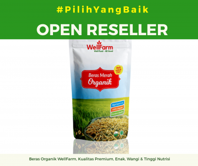 reseller beras organik
