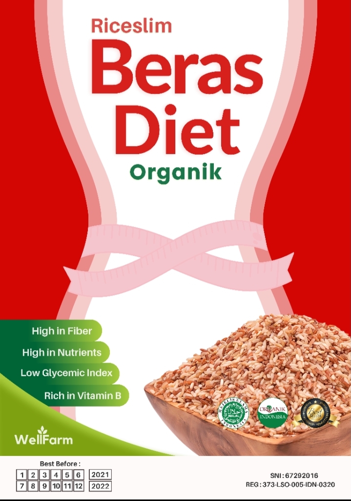 beras diet organik riceslim