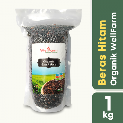 beras hitam organik wellfarm