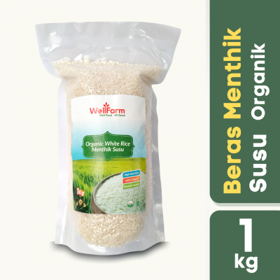 wellfarm beras mentik susu organik