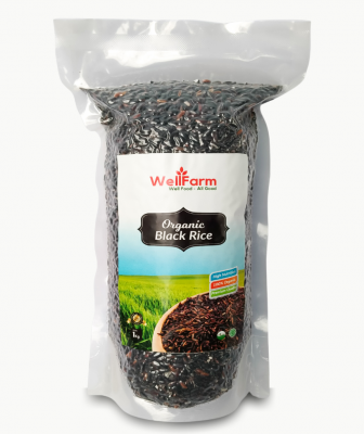 wellfarm black rice organic