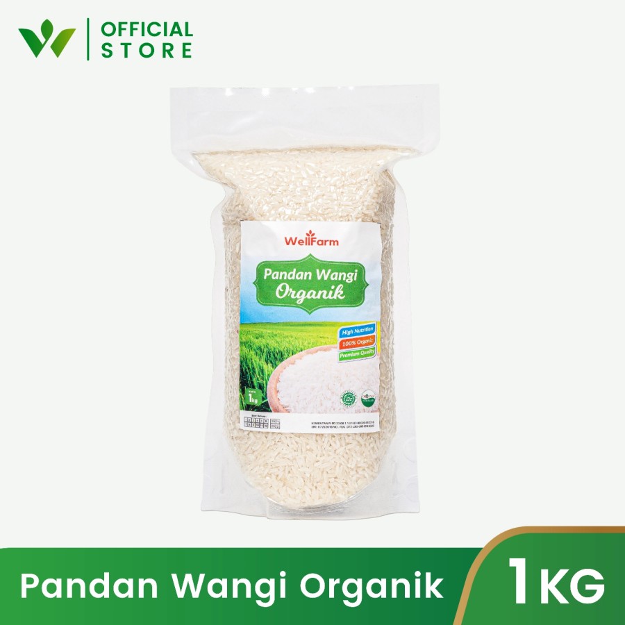 beras pandan wangi organik